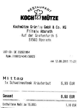 mcfe Hffner Kochmtze Restaurant